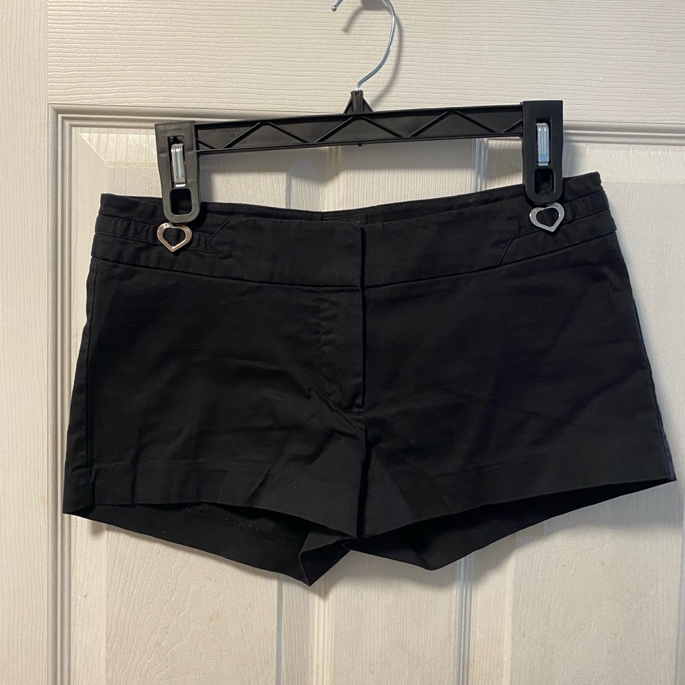 2b Bebe Black Shorts Size 4